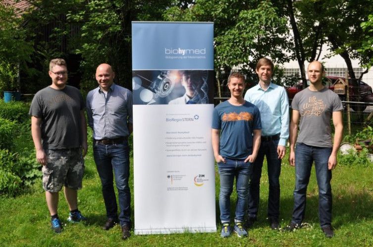 Pantograph Team. Bildrechte: Zabel/BioRegio STERN Management GmbH