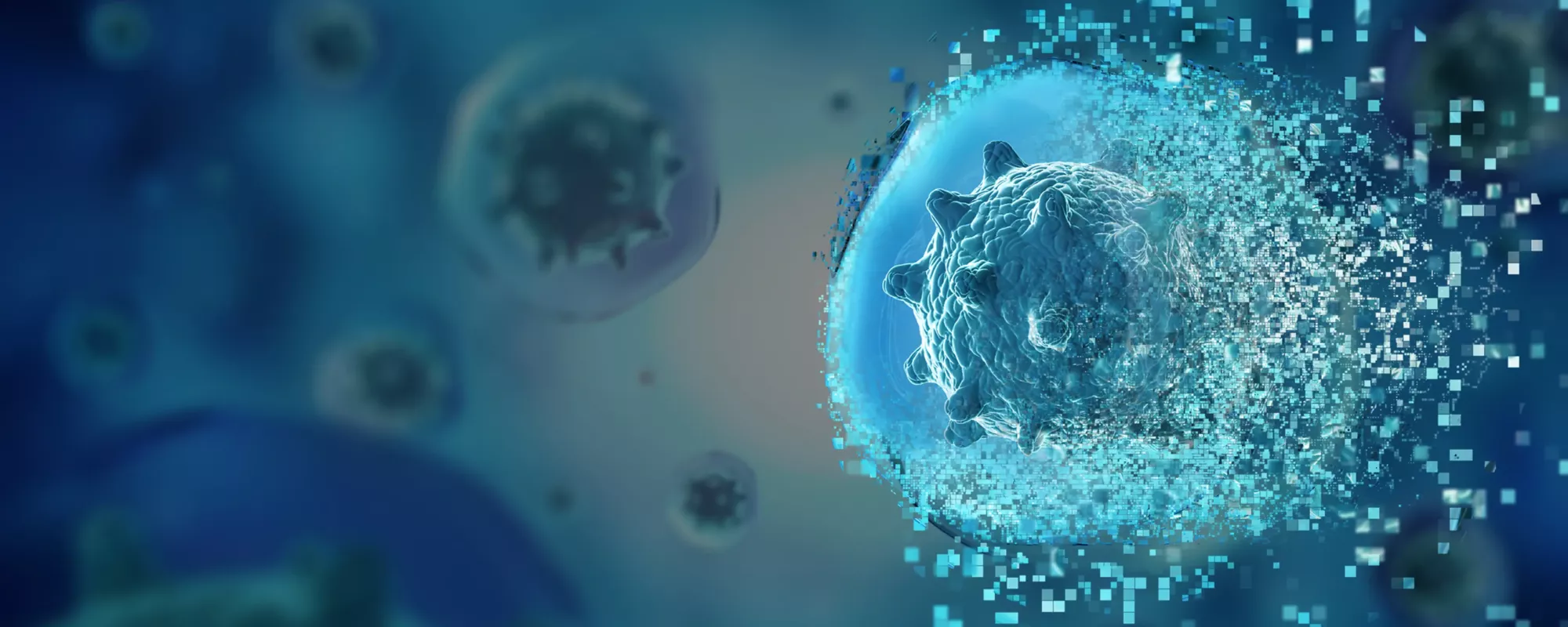 Pixelated cell - Investigate the genetic potential of complex microbiomes.